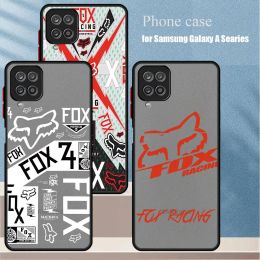 Motorcycle Racing Foxes Phone Case for Samsung Galaxy A14 A21s A22 A23 A24 A32 A33 A34 A50 A51 A53 A54 A70 A72 A73 5G Cover