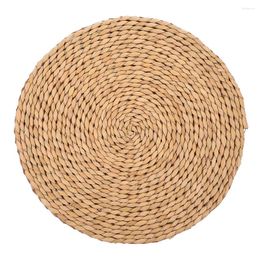 Pillow Grass Picnic Food Mat Decorative Round Doormat Yoga Meditation Pad Indoor Floor Seating S Mats