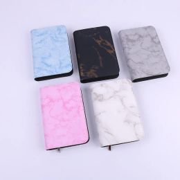 Notebooks A6 Hand Zip Bag Marble Loose Leaf Binder Notebook Inner Core Cover Note Book Planner Office Stationery Supplies