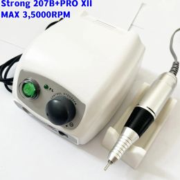 NEW 55000RPM Electric Nail Drill Strong 210 207B 65W Manicure Machine Pedicure Kit Nails Art Tool Handpiece Nail File Equipment