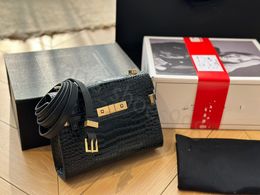Designer Y S handbag luxurys black shoulder bag cassandras women tote bag Leather purse High quality crossbody bag Vintage Designers clutch bag
