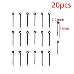 20pcs Carp Fishing Accessories Bait Sting Pop Up Maggot Clip Pins With Barbed Hook Fish Tackles For Carp Lures