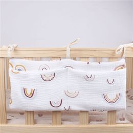 Baby Stuff Organizer Kids Crib Storage Bag Multifunctional Newborn Bed Bag for Children Bedding Diaper Bag Stroller Organizer