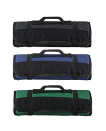 20 Slots Pocket Chef Knife Bag Roll Bag Carry Case Kitchen Portable Storage8328538