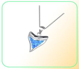 Beautiful Tooth Pendant lia Fire Opal Jewelry Solid 925 Sterling Silver Necklace For Women Gift5200759