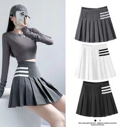 Designer Short Skirt Spring/Summer Luxury British College Girls A-line Pleated Skirt