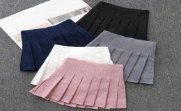 School Uniform Girls Skirts Performance Pleated Skirt Solid Children Clothes Baby Toddler Teenager Kids Bottoms 6 8 10 129491566