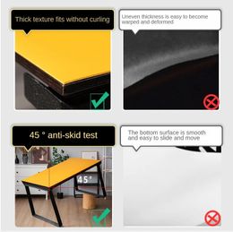 Leather tablecloth waterproof table cloth Heat-resistant table mat office Desk tablecloth Customise leather table protector