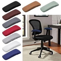 Chair Covers 1 Pair Washable Stretchable Removable Office Computer Arm Pads Armrest Cover Slipcover