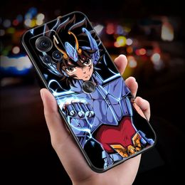 Anime Saint Seiya Pegasus Seiyas Case For Motorola Moto G30 G32 G50 G52 G53 G60 G71 G72 G73 G22 G200 G9 G8 Power Plus Back Cover