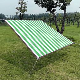 Green Striped Shade Mesh Thickened High Density Roofing Balcony Shade Windproof Garden Shade Trellis Planting Shelter Net