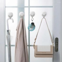 Hooks Bathroom Kitchen Suction Cup For Towel Wall Hook Vacuum 2X