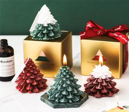 Christmas Tree scented Candle Sandalwood Oak Hazelnut Candle Holiday Celebration Candles Christmas New Year Holiday GIfts7858101