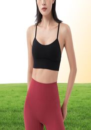 SOISOU Sexy Top Women Bras Sports Yoga Fitness s Bra Y Beauty Back Elastic Breathable Female Underwear Tops 2205184787535