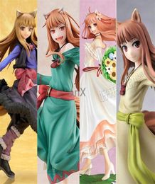 20 CM Figure Anime Spice and Wolf Figure Holo Wedding Dress Ver Holo Renewal 1 8 Scale PVC Action Figure Collectible Toy 1008247c3716125