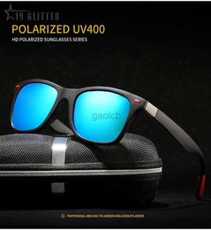 Sunglasses Brand Design Polarized Sunglasses Men Women Driver Shades Male Vintage Sun Glasses Men Spuare Mirror Summer UV400OculoS 24412