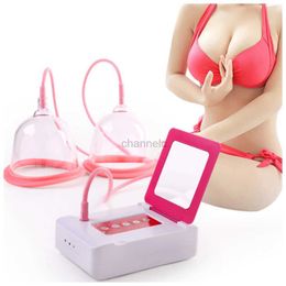 Breastpumps Vacuum Therapy Massage Breast Enlargement Cupping Machine Electric Pump Cup Massager Body Shaping Butt Lifting Device 240413