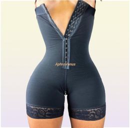 Colombian Fajas Legging039s Corset Waist Trainer Body Shaper Tummy Control Slimming Panites High Shapewear Shorts 2201154281720