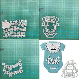 Metal Cutting Dies Baby Clothes Stencils For DIY Scrapbooking Decorative Embossing Handcraft Template