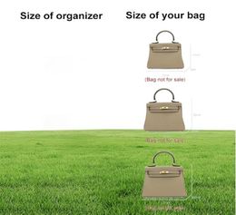 Storage Bags For Kelly 252832 Brand Women39s Insert Felt Cloth Travel Portable Organiser Cosmetic Bag Girl Toiletry Liner1885223