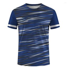 Men's T Shirts Sports Fitness Training Clothes Summer And Women's Quick Dry T-Shirts Casual Breathable Outdoor FitnessTee Customizable