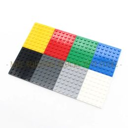 10pcs/bag MOC Brick Parts 3036 Plate 6x8 Building Block Classic Enlighten Architectural Baseplate Compatibility Accessories Toys