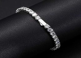 New Arrival Women Jewellery Vvs Moissanite Diamond Cluster Tennis Bracelet Iced Out Lab Grown Diamond Tennis Bracelet5332380