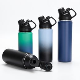20OZ Insulated Drink Bottles Without Logo Stainless Steel Water Bottle For Outdoor Activities H001