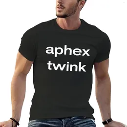 Men's Tank Tops Aphex Twink T-Shirt Plus Sizes Aesthetic Clothing Quick Drying Mens Tall T Shirts