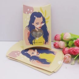 10pcs 12x8x2cm New Beautiful Girl Gift Packaging Box Handmade/Pillow shaped Jewellery Craft Display Box