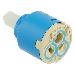 35/40mm Ceramic Cartridge Faucet Accessories Hot And Cold Water Kitchen Tap Replacement Spare Parts Mixer Valve Blue