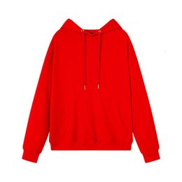 Designer Mens Hoodies Sweatshirts 300g Looped Hoodie with Embroidered Mens and Womens Solid Color Clothing for Group Advertising Cultural Shirts and Regular Class