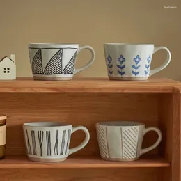 Mugs Stoare Coffee Cup Retro Mug Japanese Handmade Tea Water Ceramic Small Exquisite Latte 350ml