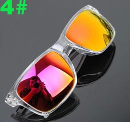 Whole Fashion Top Quality Sunglasses for Men Black VR46 Frame Fire Lens NEW Glasses with Retail box3645750