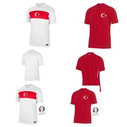 New model 1: 1 Turkish Soccer Jersey 2024 EURO Cup Turkey National Team Home Away Demiral Kokcu Yildiz Enes Calhanoglu Football Shirts
