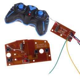 1 Set 4CH RC Remote Control Circuit PCB Transmitter And Receiver Board With Antenna Radio System Car Accessories