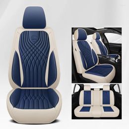 Car Seat Covers Cover Front/Rear Vehicle Cushion Not Moves Universal Pu Leather Black/Red Non-Slide For X2 X45