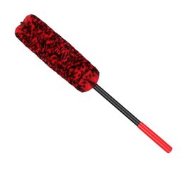 Auto Wheel Detailing Brush Bendable Wheel Woolies Car Cleaning Tools for Car Rim Tire Washing Easily Clean Hard-To-Reach Areas