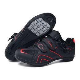 Men Cycling Shoes Flat Pedal MTB Shoes Non-slip Rubber Speed Road Bike Sneakers Women Racing Cleatless Mountain Bicycle Footwear 240409