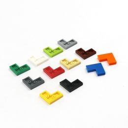 MOC Compatible Assembles Particles 14719 Tile 2 x 2 Corner Building Blocks DIY Educational High-Tech Spare Toys For ChildrenGift