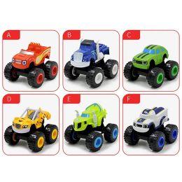 New Classic Cars Model Inertia Diecast Vehicles Racing Figure Blaze Toys for Children Monsters Truck Machines Car Toy Kids