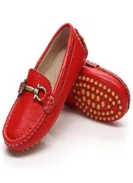 New Spring Dress Shoes Comfortable Baby Toddler Casual Loafers Slip-On Genuine Leather Boys Girls Kids Flat Shoes3163111