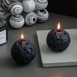 3D DIY Candle Mould Earth Design Light Silicone Round Irregular Mold Desktop Planet Night Light Decor Epoxy Resin Making Mold