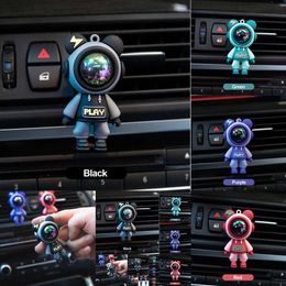 New 2024 Auto Electronics Car Air Outlet Perfume Clip Cartoon Astronaut Air Freshener Conditioning Air Outlet Car Aromatherapy Car Interior Accessories