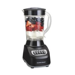 Blender Portable Countertop Smoothie Blender with Glass Jar and Chopper