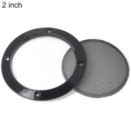 2/3/4/5/6.5/8/10inch Black Replacement Round Speaker Protective Mesh Net Cover Grille Circle Speaker Accessories Dropshipping