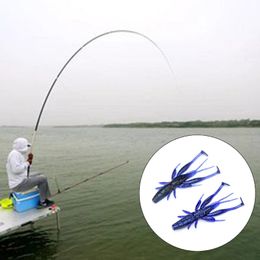 8 Pcs Soft Fishing Crawfish Lure Lobster Baits Crayfishs Lure Shrimp Baits Artificial Lure Swimbait for Outdoor Fishing