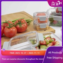 Storage Bottles 12 Piece Stain-Proof Food Container Set Kitchen Containers Organiser Fast Tran