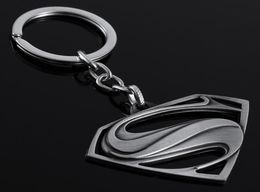 Whole Keychain Creative Gifts Superman Return Metal Keychain Car Advertising Key Ring Pendant 3 color3940477