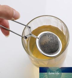 Stainless Steel 45cm Handle Mesh Ball Tea Strainer Tea Infuser Spice Philtre Squeeze Locking Spoon5902055